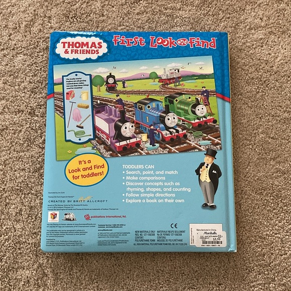 Book for little kids. Look and find books. EUC. Thomas and friends - Picture 2 of 10